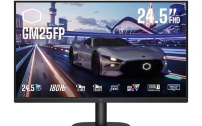 Découvrez le Cooler Master GM25FP – L’écran Gamer Ultime 24,5 pouces à Seulement 109€ !
